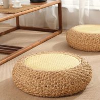Đôn bệt tròn Nekio phong cách Tatami Nhật Bản 50x17cm