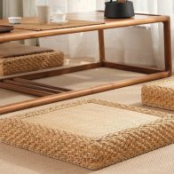 Đôn bệt vuông Nekio phong cách Tatami Nhật Bản 50x50x10cm